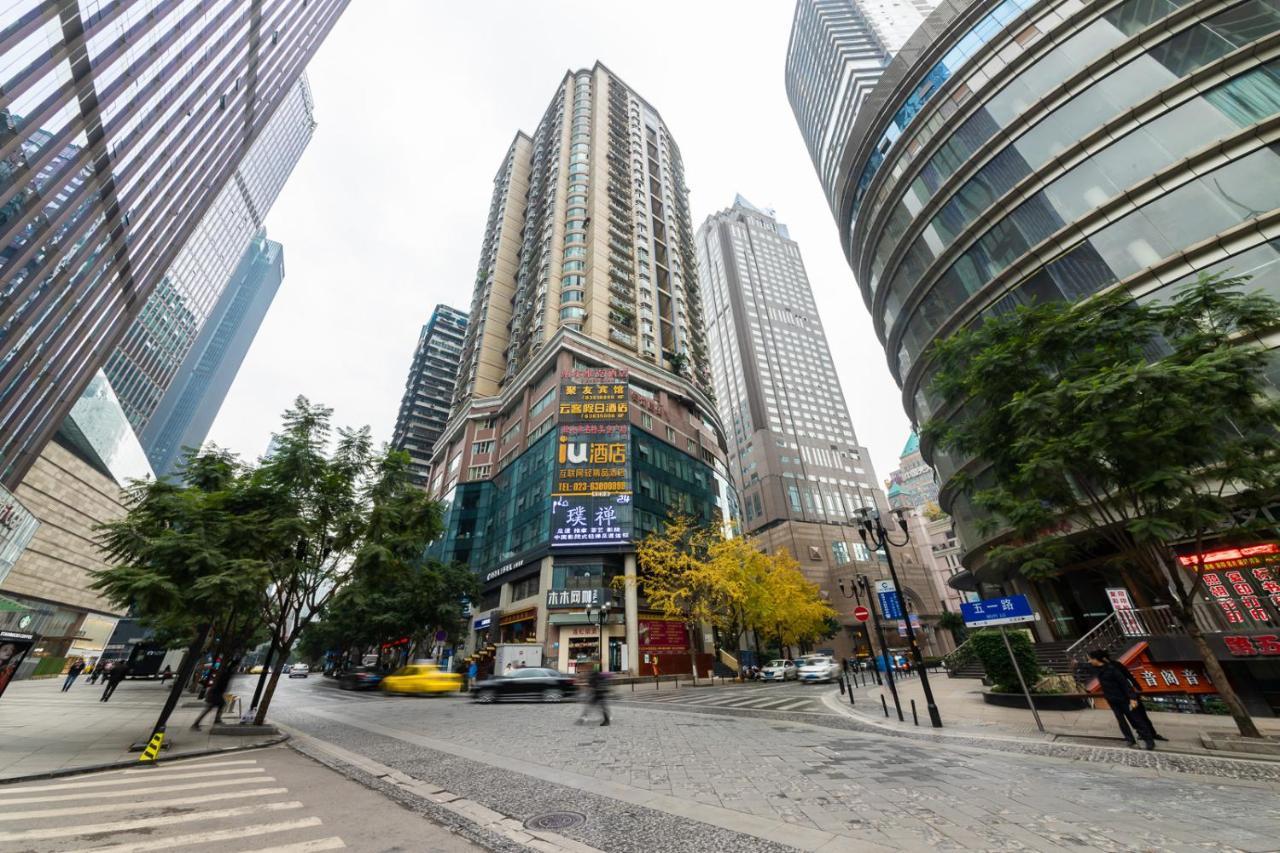 Iu Hotel Chongqing Jiefangbei Exteriér fotografie